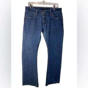 Levis 542 Tilted Flare Womens Denim Jeans Size 12 Streetwear Y2k Boho Prelove